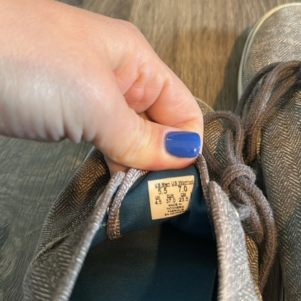 Women’s Grey Vans Sneakers size 7